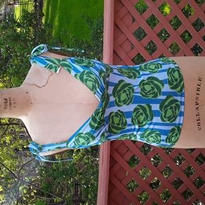 New size S 4-6 Nina Beri floral top pajama lounge top